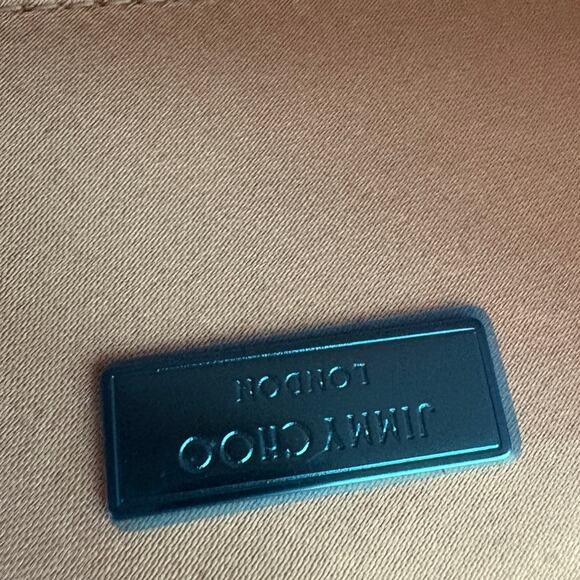 Jimmy Choo Zahra clutch bag with chain - Picture 8 of 8